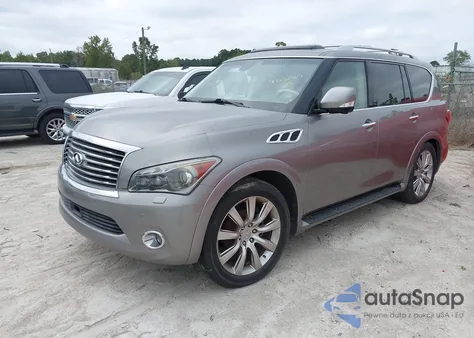 2012 Infiniti Qx56 from USA, damaged, VIN JN8AZ2NE2C9015484